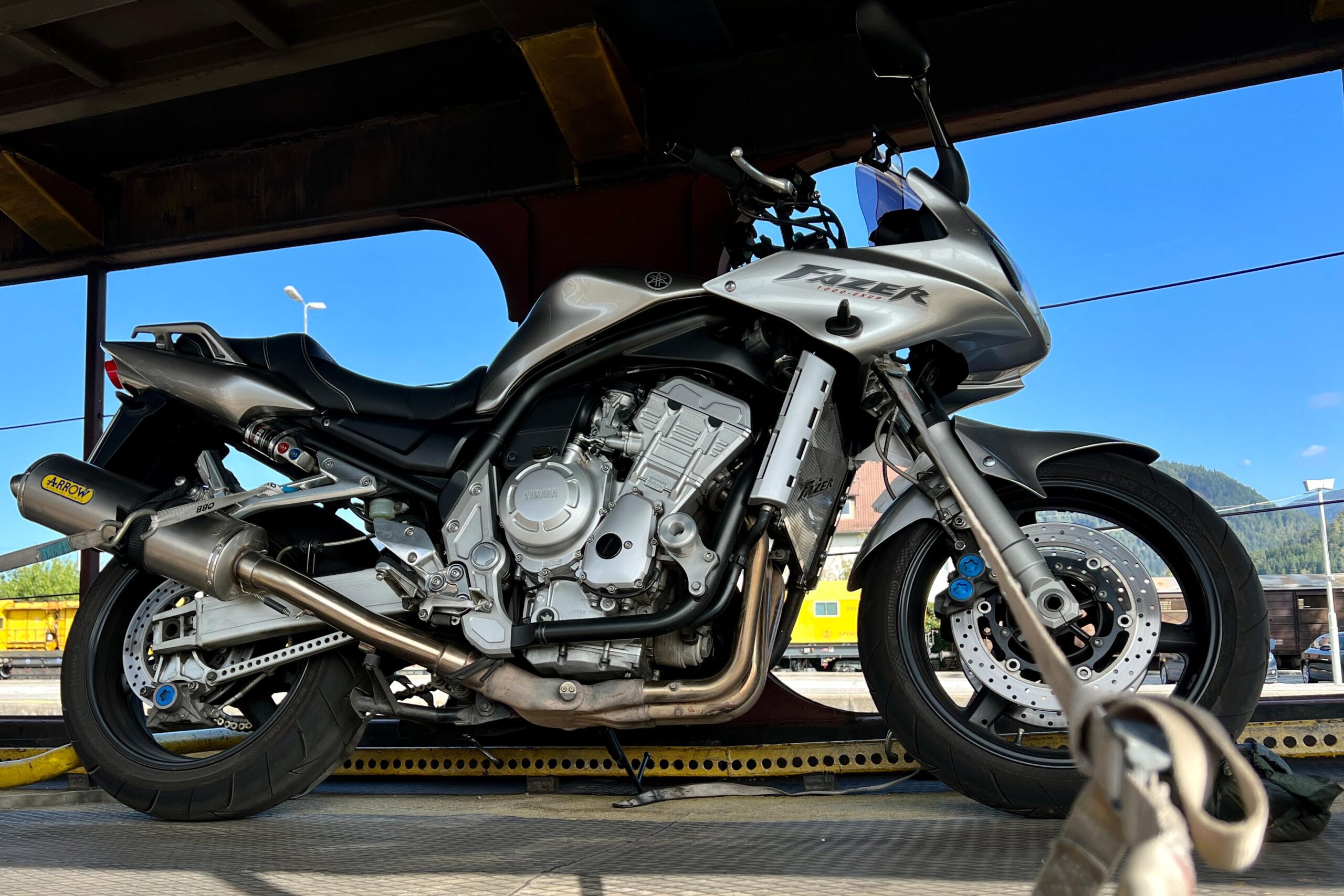 Motoren laden op de Holiday Express