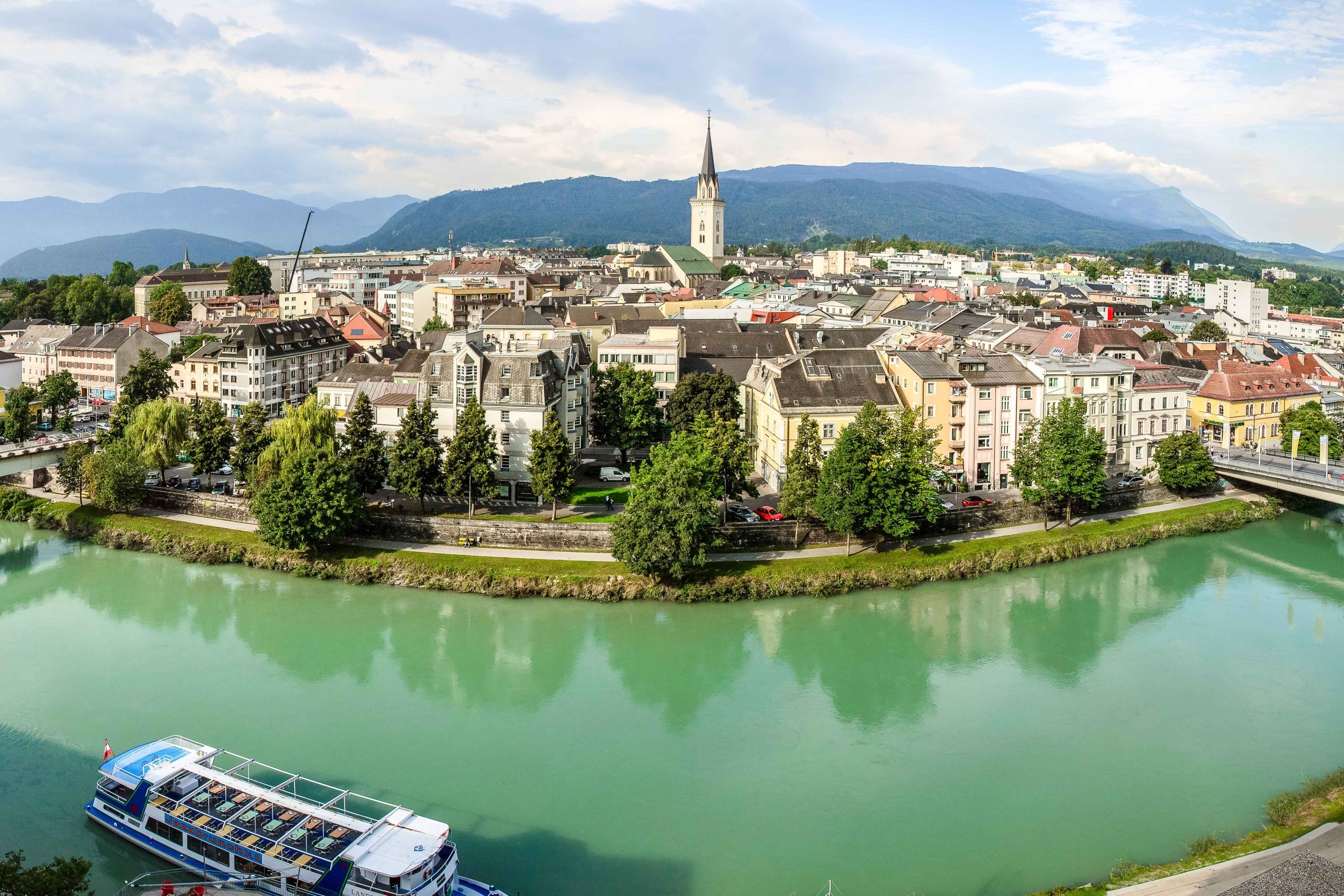 Villach in summer