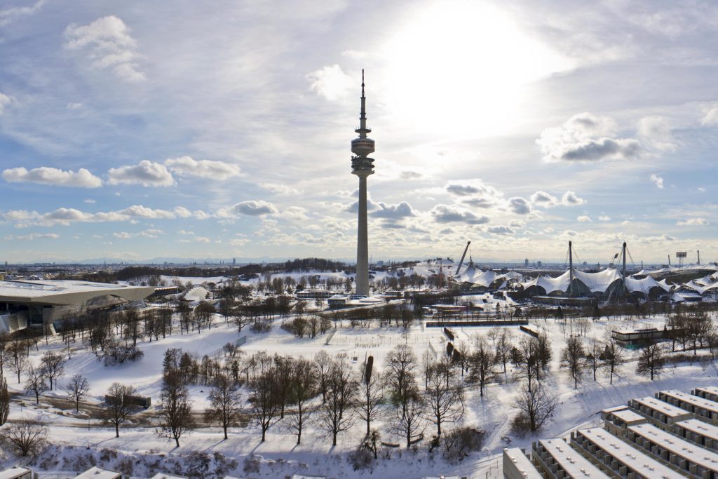 München om vinteren
