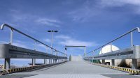 Loading ramp at the new UEX Terminal Munich South